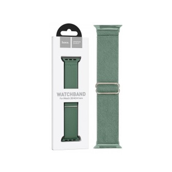 Hoco Elastic Strap for iWatch  WA04 38/40/41mm Pine Green